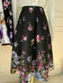 Women Floral Print Flared Skirts